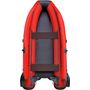 Надувная лодка ПВХ Allaska Drive 360 Lux, фальшборт, красный/черный, SibRiver