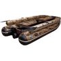 Надувная лодка ПВХ Allaska Drive 390 Lux, фальшборт, камуфляж лес, SibRiver