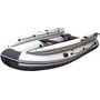 Надувная лодка ПВХ Allaska Drive 390 Lux, фальшборт, серый/серый, SibRiver
