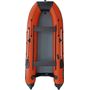 Надувная лодка ПВХ, AZIMUT Cyclone 435 НДНД, оранжевый/черный
