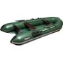 Надувная лодка ПВХ Бирюса 325 НД, зеленый , SibRiver