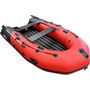 Надувная лодка ПВХ, Хантер 330 Про НДНД, красный/черный