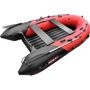 Надувная лодка ПВХ, Хантер 330 Про НДНД, красный/черный