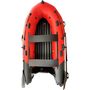 Надувная лодка ПВХ, Хантер 330 Про НДНД, красный/черный