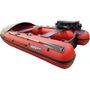 Надувная лодка ПВХ, Хантер 340 Трэвел НДНД, красный