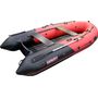 Надувная лодка ПВХ, Хантер 380 Про НДНД, красный/черный