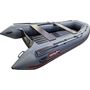 Надувная лодка ПВХ, Хантер 390 А НДНД, серый