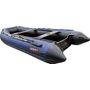Надувная лодка ПВХ, Хантер 420 А НДНД, синий/черный