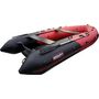 Надувная лодка ПВХ, Хантер 420 Про НДНД, красный/черный