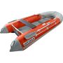 Надувная лодка ПВХ, HYDRA Delta 380 НДНД, оранжевый-св.серый, PRO, (PC)