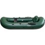 Надувная лодка ПВХ Кантегир 380 НД, зеленый, SibRiver