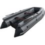 Надувная лодка ПВХ, ORCA 380F НДНД, фальшборт, серый/черный