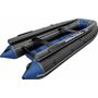 Надувная лодка ПВХ, ORCA 380F НДНД, фальшборт, серый/темно-синий