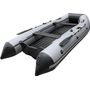 Надувная лодка ПВХ, ORCA 420 НДНД, серый/черный
