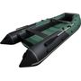 Надувная лодка ПВХ, ORCA 420GT НДНД, зеленый/черный