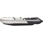 Надувная лодка ПВХ, Ривьера 3200 НДНД Гидролыжа Комби, светло-серый/графит