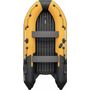 Надувная лодка ПВХ, Ривьера Компакт 3600 НДНД Комби, оранжевый/черный