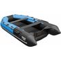 Надувная лодка ПВХ, Ривьера Компакт 3800 НДНД Комби, синяя волна/черный