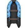 Надувная лодка ПВХ, Ривьера Компакт 3800 НДНД Комби, синяя волна/черный