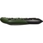 Надувная лодка ПВХ, Ривьера Максима 3400 СК Комби, зеленый/черный