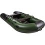 Надувная лодка ПВХ, Ривьера Максима 3600 СК Комби, зеленый/черный
