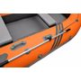 Надувная лодка ПВХ Roger Zefir 3700 НДНД (PRO), оранжевый/графит