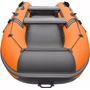 Надувная лодка ПВХ Roger Zefir 3700 НДНД (PRO), оранжевый/графит