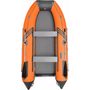 Надувная лодка ПВХ Roger Zefir 3700 НДНД (PRO), оранжевый/графит