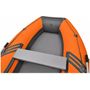 Надувная лодка ПВХ Roger Zefir 3700 НДНД (PRO), оранжевый/графит