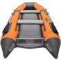 Надувная лодка ПВХ Roger Zefir 3700 НДНД (PRO), оранжевый/графит
