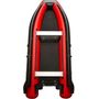 Надувная лодка ПВХ Sibriver GT 520, фальшборт, красный/черный