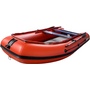 Надувная лодка ПВХ, SOLAR-380 Jet tunnel, красный