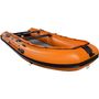 Надувная лодка ПВХ, SOLAR-420 Strela Jet tunnel, оранжевый