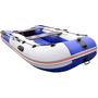 Надувная лодка ПВХ, STELS 315 Аеро НДНД, синий/белый