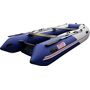 Надувная лодка ПВХ, STELS 375 Аеро НДНД, синий/белый