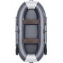 Надувная лодка ПВХ, Таймень LX 290, графит/светло-серый
