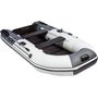 Надувная лодка ПВХ, Таймень NX 2850 слань-книжка киль Комби светло-серый/графит