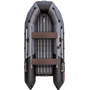 Надувная лодка ПВХ, Таймень NX 3600 НДНД PRO, графит/черный