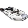 Надувная лодка ПВХ, Таймень NX 3600 НДНД PRO, светло-серый/графит