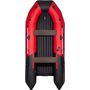 Надувная лодка ПВХ, Таймень NX 4000 НДНД PRO, красный/черный