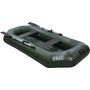 Надувная лодка ПВХ UREX 280 НД, зеленая, уценённая