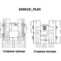 Подъёмник мотора гидравлический 50-300 л.с. вертикальный (Power-Lift) с указателем, CMC