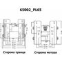 Подъёмник мотора гидравлический 50-300 л.с. вертикальный, скоростной (Power-Lift) с указателем
