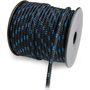 Шнур Mini Spoll d3мм, L20м, цвет черный/синий