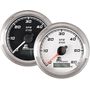 Тахометр 0-6000 об/мин со счетчиком моточасов, черный циферблат, нержавеющий ободок
