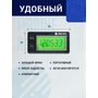 Тахометр универсальный со счетчиком моточасов, вольтметром с подсветкой и сменной батарейкой