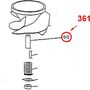 Уплотнение импеллера водомётной насадки DT30-40/DF20A