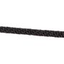 Веревка сплошного плетения d6мм, L250м, черный,KOT