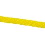 Веревка сплошного плетения d6мм, L250м желтый,KOT