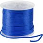 Веревка сплошного плетения d8мм, L150м, синий, Marine Rocket